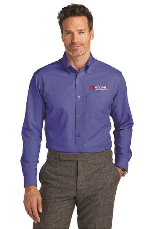 Brooks Brothers Wrinkle-Free Stretch Nailhead Shirt