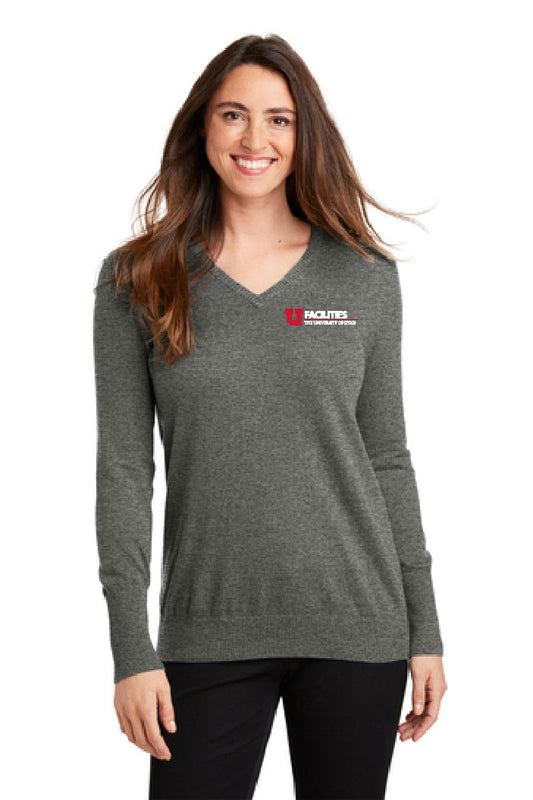 Port Authority Ladies V-Neck Sweater