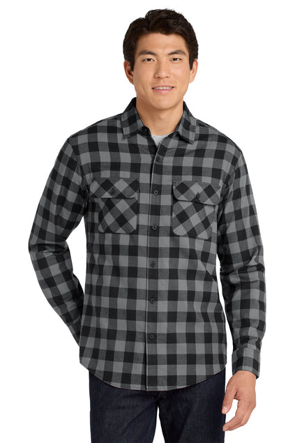 Port Authority Plaid Flannel Tunic