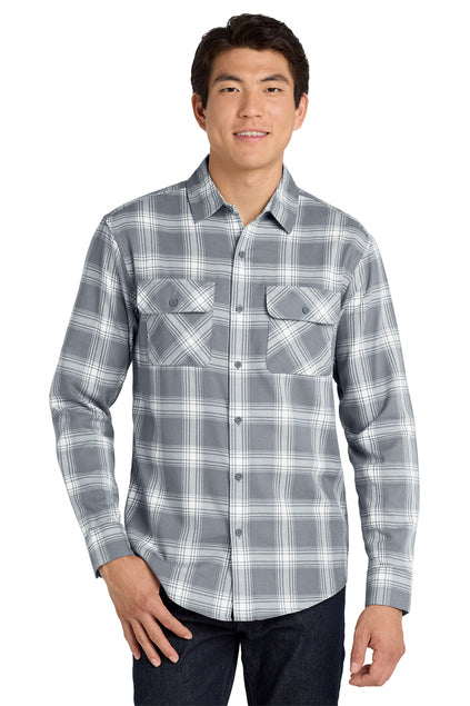 Port Authority Plaid Flannel Tunic