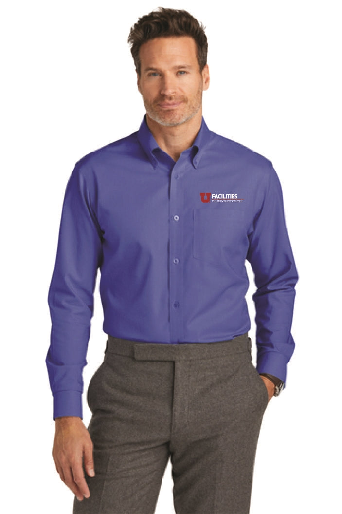 Brooks Brothers Wrinkle-Free Stretch Nailhead Shirt