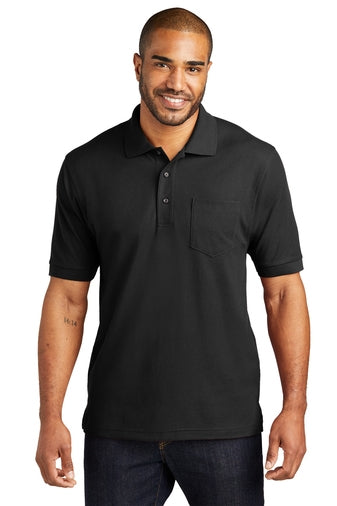 Port Authority S/S Silk Touch Pocket Polo