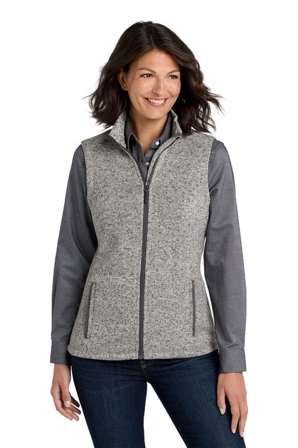 Port Authority ® Women's Sweater Fleece Vest