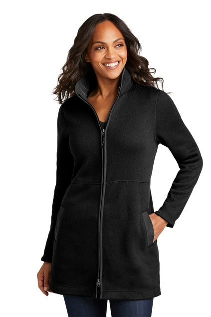 Port Authority Women's Arc Sweater Fleece Long Jacket