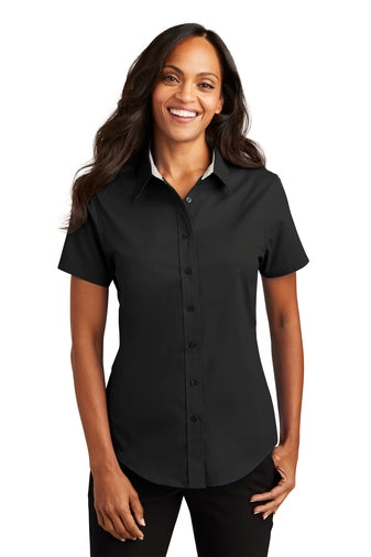 Port Authority Women's S/S Easy Care Twill
