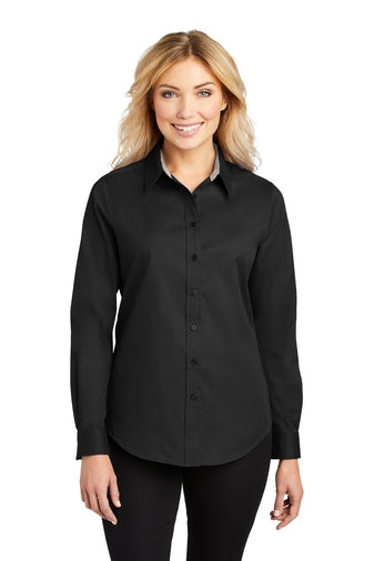 Port Authority Women's L/S Easy Care Twill