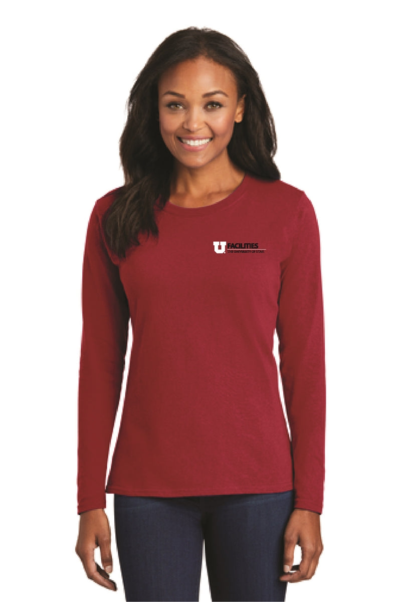 Port & Company Women's L/S Tee