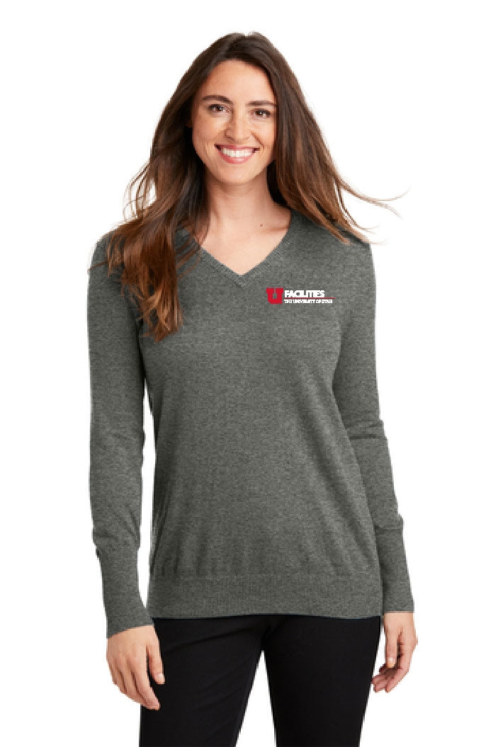 Port Authority Ladies V-Neck Sweater