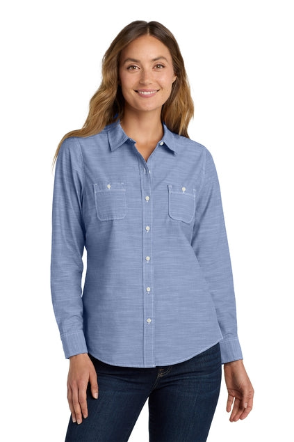 Port Authority Women's Slub Chambray Shirt